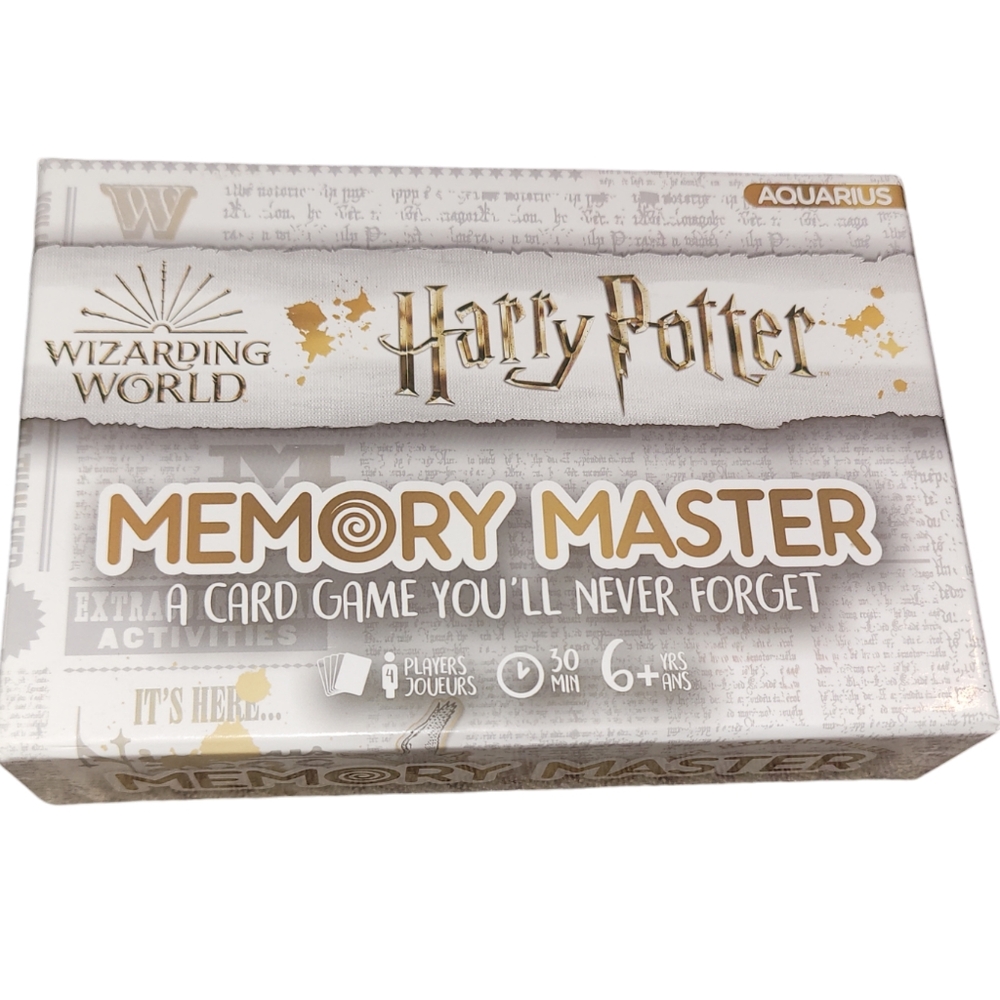 Harry Potter Memory Master Card Game
